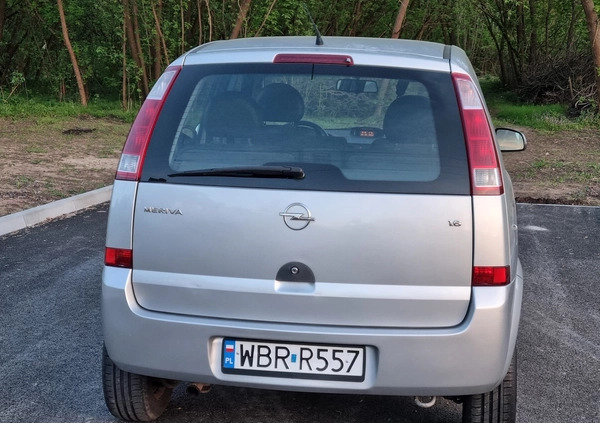 Opel Meriva cena 7000 przebieg: 233000, rok produkcji 2004 z Białobrzegi małe 67